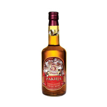 Rakija Srpsko zvono - Šljivovica 5 godina stara