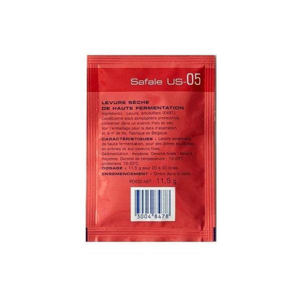 Kvasac za pivo Safale US-05