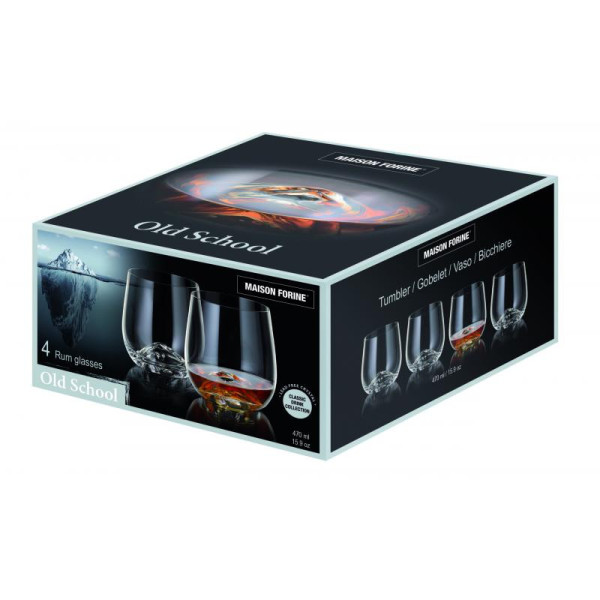 Čaše za rum 470ml komplet 4kom