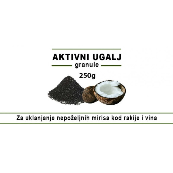 Aktivni ugalj za rakiju i vino